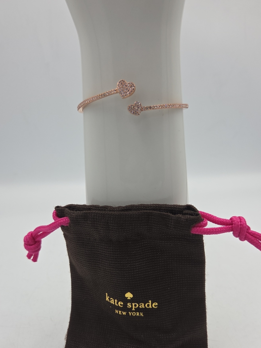 kate spade Rose Gold Heart Cuff Bracelet
